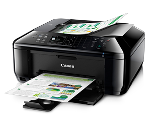Nạp mực máy in Pixma MX527, In, Scan, Copy, Fax, In phun màu